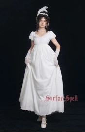 Surface Spell Gothic Field Rest Empire Waist One Piece(5 Colours/Full Payment Without Shipping)